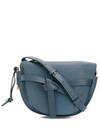 Loewe Small Gate Shoulder Bag In Blue