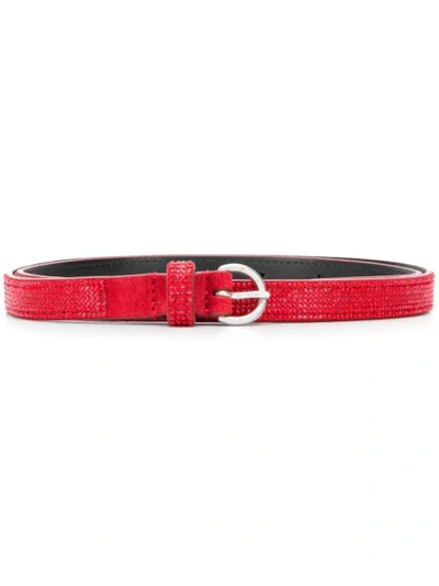Philosophy Di Lorenzo Serafini Studded Belt In Red