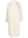 Isabel Marant Étoile Oversized Midi Coat In Neutrals