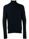 Eleventy Roll-neck Jumper In Blue