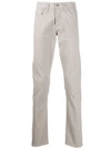 Tom Ford Straight Leg Jeans In Neutrals