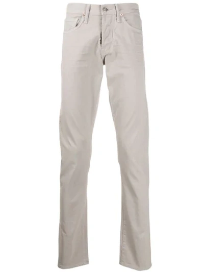 Tom Ford Straight Leg Jeans In Neutrals