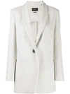 Isabel Marant Felicie Wool And Cashmere Blazer In White