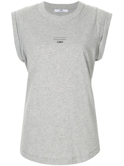 Camilla And Marc Agnes Tank Top In Grey