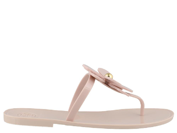 tory burch jelly sandals pink