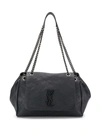 Saint Laurent Ysl Medium Nolita Shoulder Bag In Grey