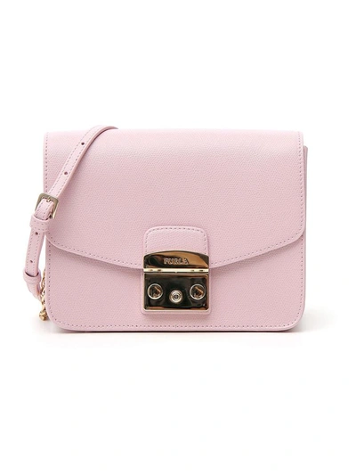 Furla Metropolis Shoulder Bag In Pink