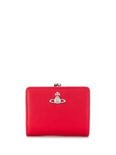 Vivienne Westwood Florence Rectangular-shaped Wallet In Red