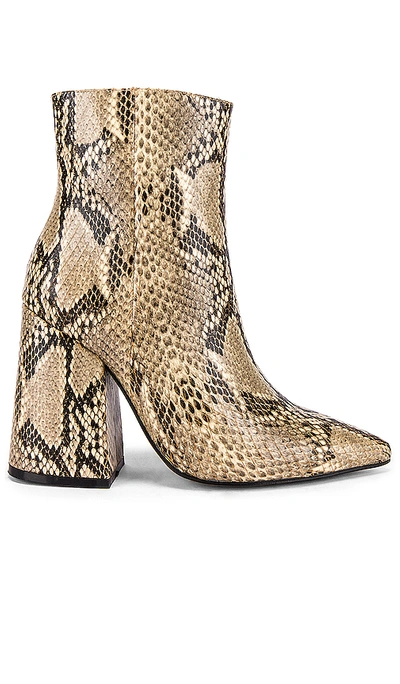 Alias Mae Ahara Bootie In Beige Snake