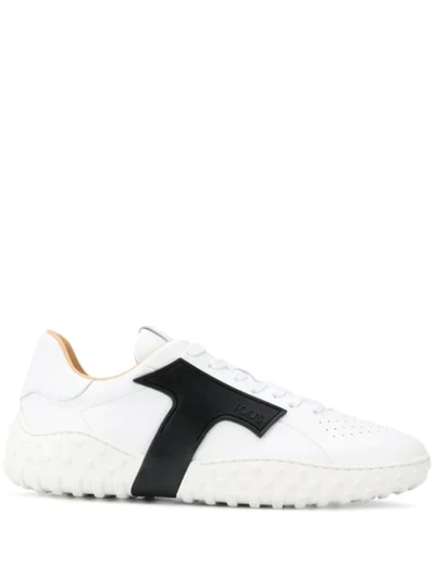 Tod's Low-top Sneakers W99bc Calfskin Logo White