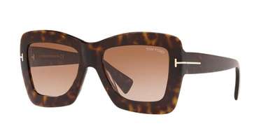 Tom Ford Woman  Ft0664 In Brown