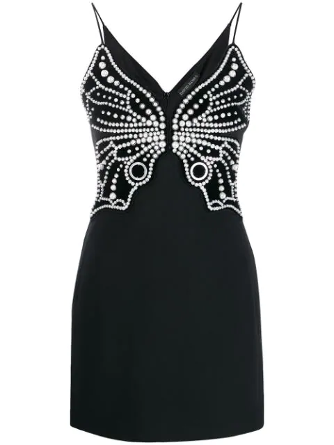 butterfly black dress