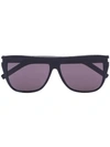 Saint Laurent Black D Frame Sunglasses