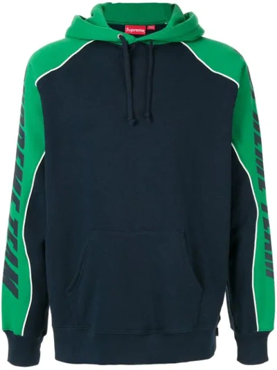 Supreme Team Hoodie In Blue