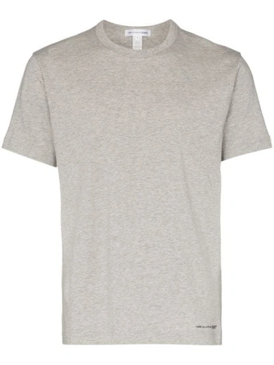 Comme Des Garçons Shirt Logo Print T-shirt In Grey
