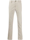 Incotex Casual Tailored Trousers In Neutrals