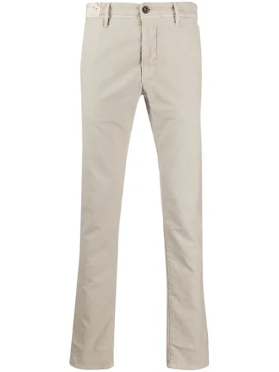 Incotex Casual Tailored Trousers In Neutrals