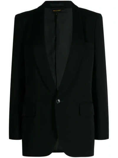 Comme Des Garçons Classic Fitted Blazer In Black