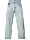 3.1 Phillip Lim Zip-detail Denim Jeans In Blue