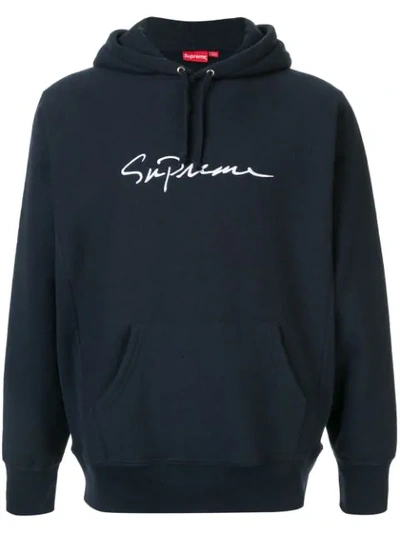 トップス Supreme Classic Script Hooded Sweatshirt Supreme Classic Script Hooded Sweatshirt (FW18) - $168