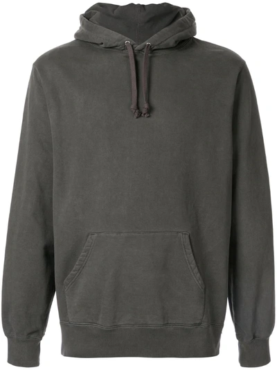 Supreme Overdyed Hooded Sweatshirt In Grey