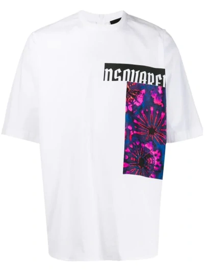 Dsquared2 Photographic Print T-shirt In White