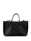 Valentino Garavani Vlogo Tote Bag In Black