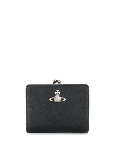 Vivienne Westwood Florence Rectangular-shaped Wallet In N401 Black