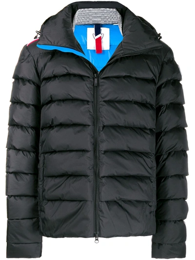 Rossignol Diagonal Irregular Down Jacket In Black