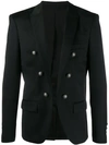 Balmain Iconic Double-breasted Blazer - Black