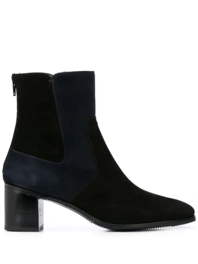 Gravati Block Heel Ankle Boots In Black