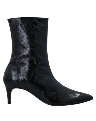 Leandra Medine Ankle Boots In Black