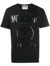 Moschino Graphic Print T In Black