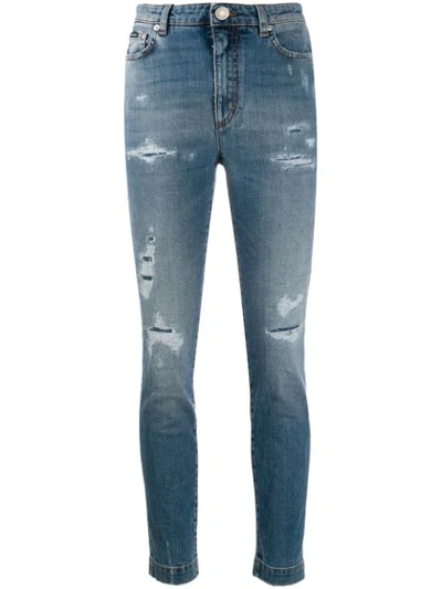 Dolce & Gabbana Audrey Skinny Jeans In Blue