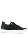 Giuseppe Zanotti Fancy Low-top Sneakers In Black