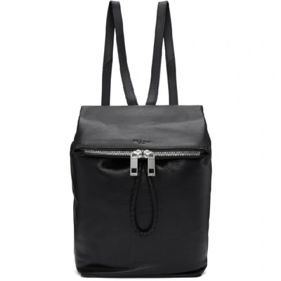 Rag & Bone Rag And Bone Black Leather Loner Backpack