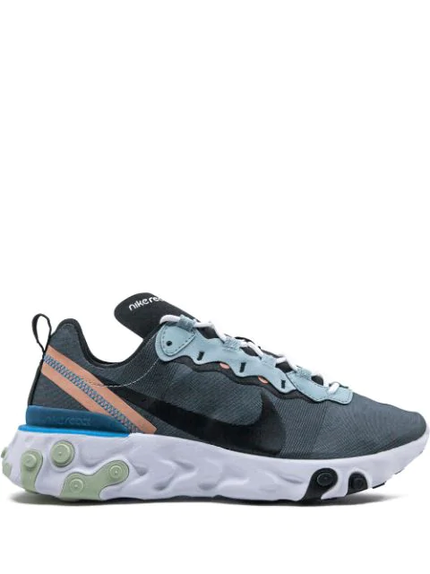 React Element 55 Sneakers In Blue | ModeSens