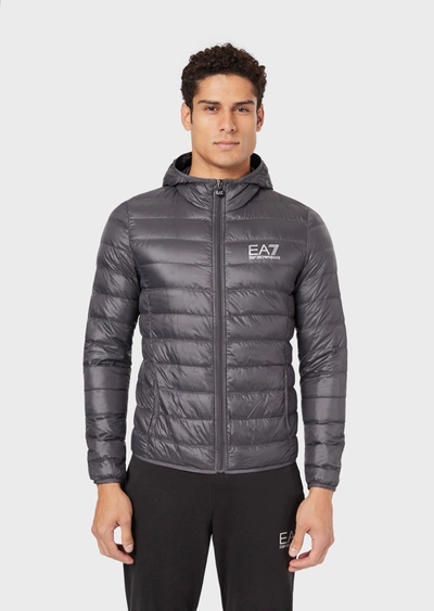 Emporio Armani Down Jackets - Item 41921036 In Anthracite