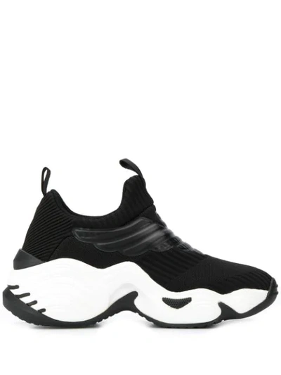 Emporio Armani Sneakers - Item 11764690 In Black