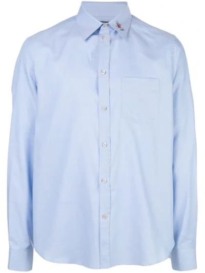 Gucci Classic Collar Shirt In Blue