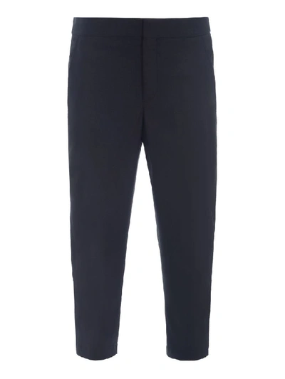 Neil Barrett Cropped Trousers In Black