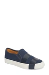 The Office Of Angela Scott The Hammonds Two-tone Sneakers In Navy On Navy