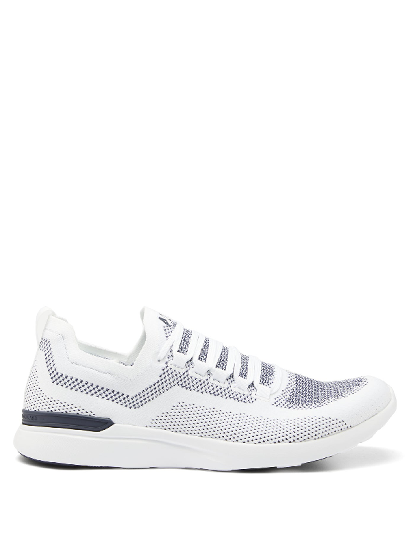 apl all white sneakers