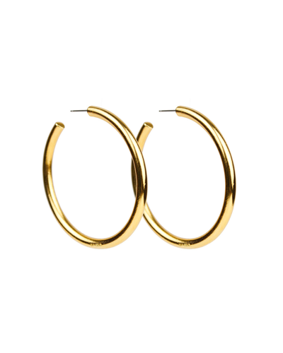 Ben-amun Large Hoop Earrings In Gold