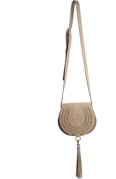 chloe marcie suede bag