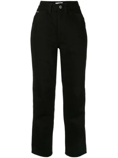 Jw Anderson Slim-fit Jeans In Black