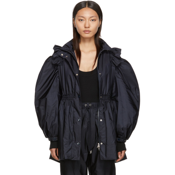 moncler peplum coat
