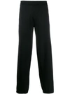 Neil Barrett Stripe Detail Trousers In Black