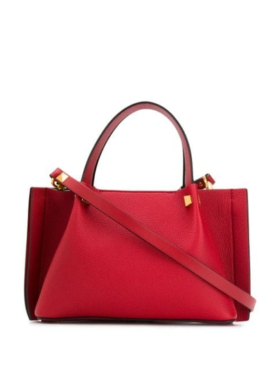 Valentino Garavani Vchain Tote Bag In Red
