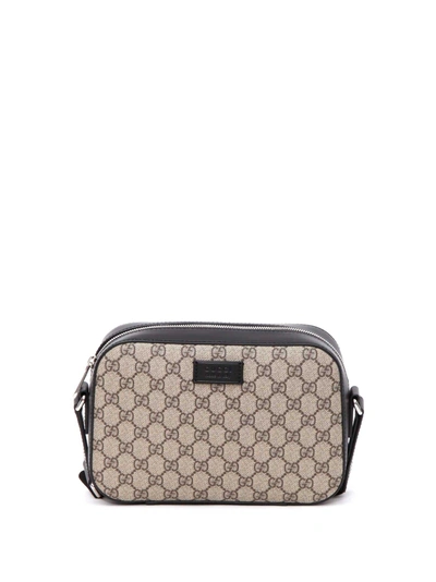 Gucci Gg Supreme Camera Bag In Beige Ebony nero ModeSens